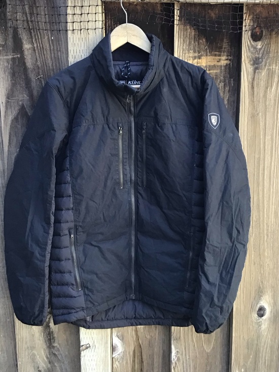 Kuhl Other - Kuhl Wyldfire Down Jacket Black Insulated Outdoor Mens Small Full Zip Coat